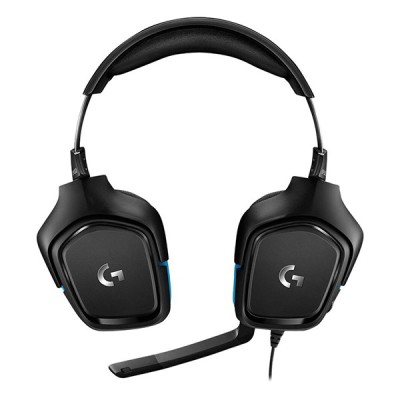 Headset vezetékes LOGITECH G432 7.1 USB fekete