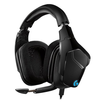 Headset vezetékes LOGITECH G635 7.1 USB fekete