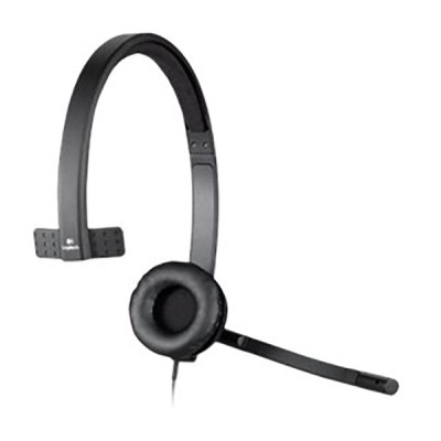 Headset vezetékes LOGITECH H570E Mono USB fekete