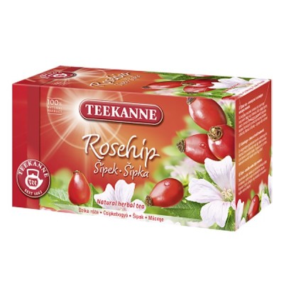 Herbatea TEEKANNE Rosehip csipkebogyó 20 filter/doboz