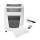 Iratmegsemmisítő LEITZ IQ Office Pro mikrokonfetti P5 15 lap fehér