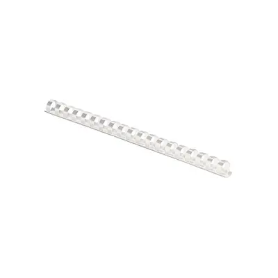 Iratspirál műanyag FELLOWES 12mm fehér műanyag spirál 56-80 lap