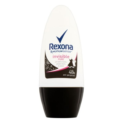 Izzadásgátló deo roll-on REXONA Invisible Pure 50ml