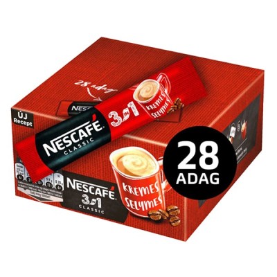 Kávé instant NESCAFE 3in1 Classic 28x17g