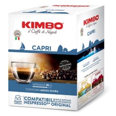 Kávékapszula KIMBO Nespresso Capri 50 kapszula/doboz