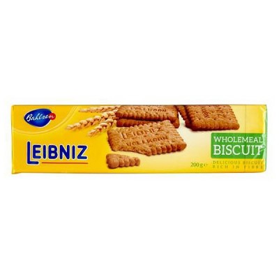 Keksz BAHLSEN Leibniz Vollkorn teljes kiörlésű 200g