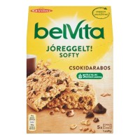 Keksz BELVITA Jó Reggelt! Softy csokoládé darabokkal multipack 250 g