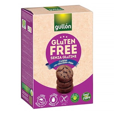 Keksz GULLON Choco Chips gluténmentes 200g