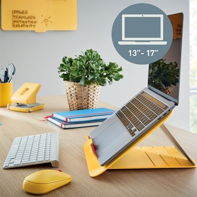 Laptop állvány LEITZ Ergo Cosy 13"-17" laptophoz meleg sárga