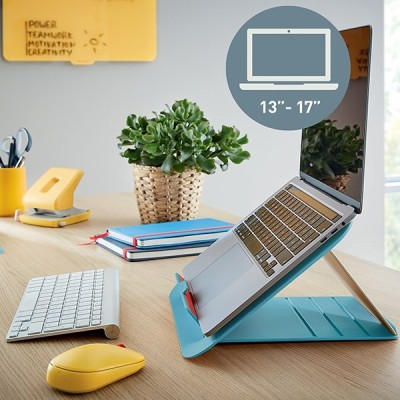 Laptop állvány LEITZ Ergo Cosy 13"-17" laptophoz nyugodt kék