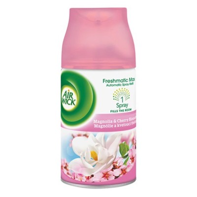 Légfrissítő utántöltő AIR WICK Freshmatic Magnólia és cseresznyevirág 250 ml