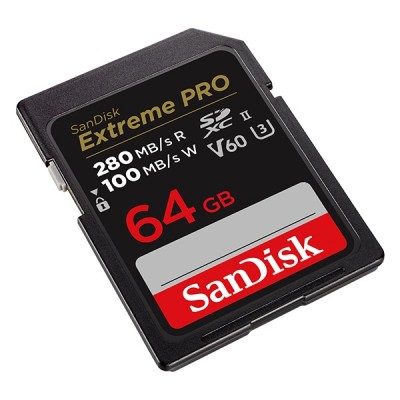 Memóriakártya SANDISK Extreme Pro U3 V30 64GB