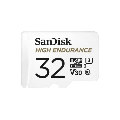 Memóriakártya SANDISK microSDHC High Endurance U3 V30 32 GB