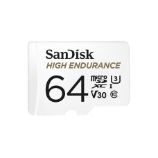 Memóriakártya SANDISK microSDXC High Endurance U3 V30 64 GB