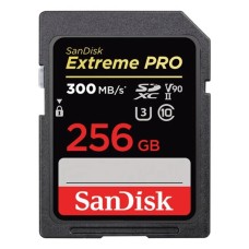 Memóriakártya SANDISK SDXC Extreme PRO U3 V90 256 GB