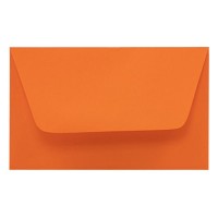 Névjegyboríték színes KASKAD enyvezett 70x105mm 48 narancs 50 darabos