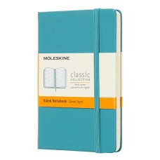 Notesz MOLESKINE MM710B35 "P" vonalas kemény fedeles hamukék