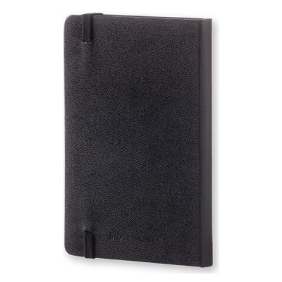 Notesz MOLESKINE MM713 "P" pontozott kemény fedeles fekete