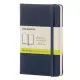 Notesz sima MOLESKINE QP012B20 "P" keményfedeles zafírkék
