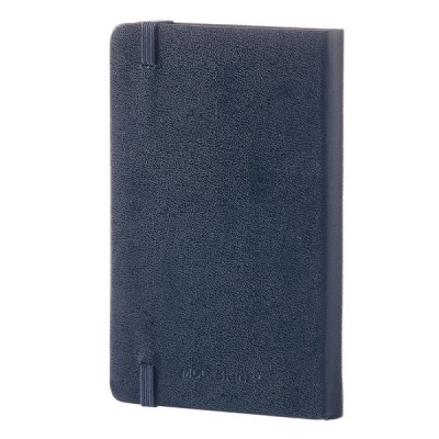 Notesz MOLESKINE QP012B20 "P" sima kemény fedeles zafírkék