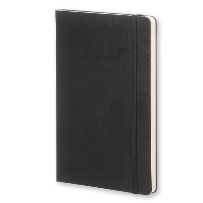 Notesz MOLESKINE QP066 "L" pontozott kemény fedeles fekete