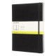 Notesz MOLESKINE QP092 "XL" sima kemény fedeles fekete