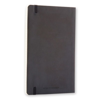 Notesz MOLESKINE QP611 "P" vonalas puha fedeles fekete