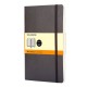 Notesz MOLESKINE QP616 "L" vonalas puha fedeles fekete