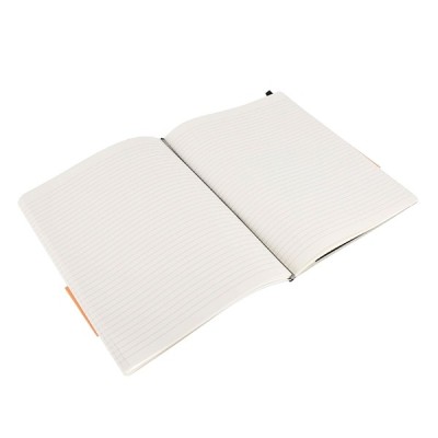 Notesz MOLESKINE QP621 "XL" vonalas puha fedeles fekete