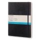 Notesz MOLESKINE QP624 "XL" pontozott puha fedeles fekete