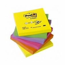 Öntapadós jegyzet 3M Post-it R-330-NR Z szivárvány 76x76mm 100 lap 6 tömb neon színek