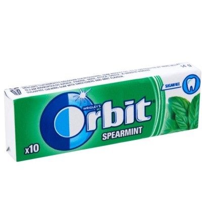 Rágógumi ORBIT Spearmint 14g