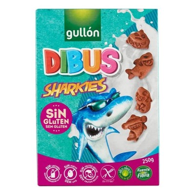 Reggeliző keksz GULLON Dibus gluténmentes 250g