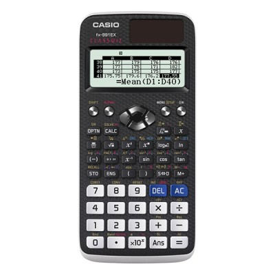 Számológép tudományos CASIO FX 991 EX 552 funkciós 4 soros 16 digites fekete