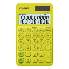 Számológép zseb CASIO SL 310 UC 10 digit sárga