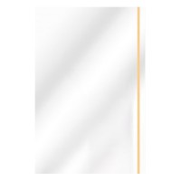 Tankönyvborító A/5 öntapadós csíkkal víztiszta 60mic 45x26 cm 10 darabos