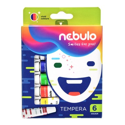 Tempera NEBULO 12 ml 6db-os készlet