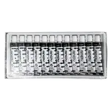 Tempera NEBULO fekete 12 ml 12 darabos