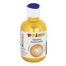 Tempera PRIMO 300 ml metál sárga