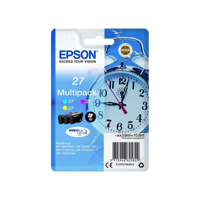 Tinta EPSON T27054010 Multipack (CMY)