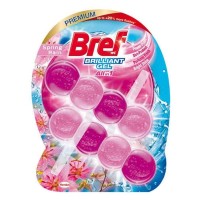 Toalett illatosító golyó BREF Brilliant Gel Spring Rain 2x42 g