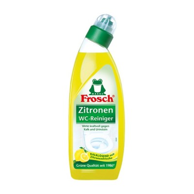 Toalett tisztítógél FROSCH citrus környezetbarát 750ml