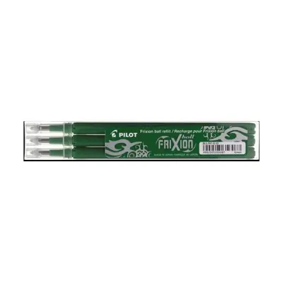 Tollbetét roller PILOT Frixion Clicker/Ball radírozható 0,35 mm zöld 3 darabos
