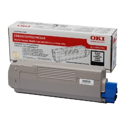 Toner OKI C5850/5950 fekete 8K