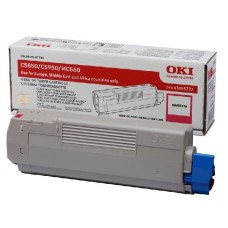 Toner OKI C5850/ vörös 6K