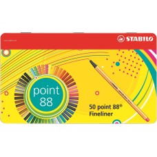 Tűfilc STABILO Point 88 50db-os készlet