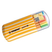 Tűfilc STABILO Point 88 Zebrui 20 darabos (15+5)