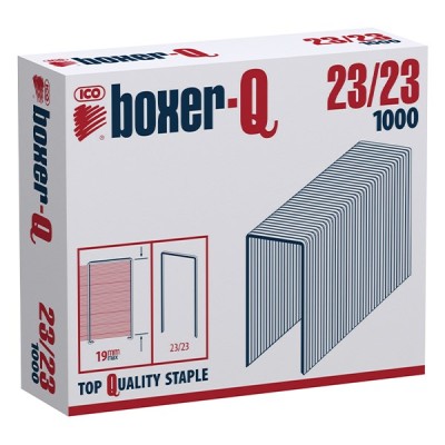 Tűzőkapocs BOXER Q 23/23 1000 db/dob